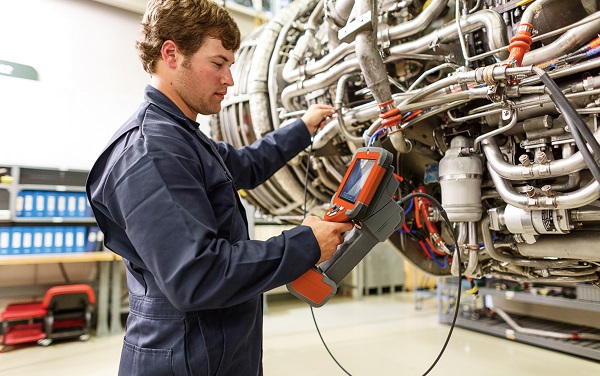 韋林孔探儀在航空發動機渦輪葉片檢測中的應用